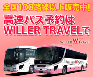 ピンクのウィラー Willer で行く大阪からディズニーシー 大阪発の夜行バスで行くディズニーシー１５周年の夏